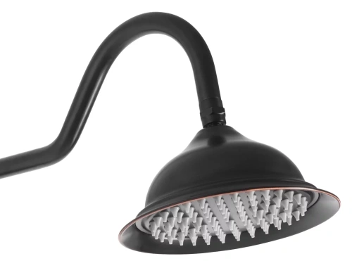 Душевая система Rea Bergamo Black matt P5001