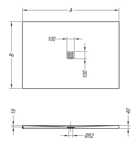 Душевой поддон Kolpa-san Stiletto 130x90 white 922790