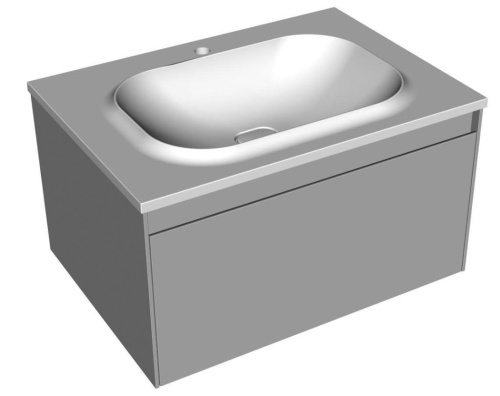 Тумба подвесная Kolpa-san Pandora OUP 75 Black stone 514210