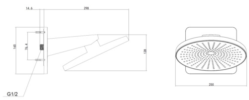 Душевая система Vincea Inspire VSFW-3I22MT5GM