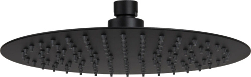 Верхний душ с шарнирным соединением 25 см Remer 357UFM25NOX, черный матовый