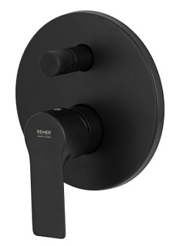 Смеситель для душа Remer Energy EY09HNO, черный матовый