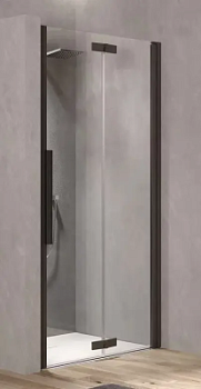 Душевая дверь Kolpa-San Polaris Fold N 100-R black transparent 516440