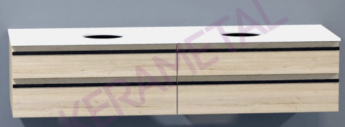 Тумба подвесная Kolpa-san Alexis OA 150 Craft wood 547250