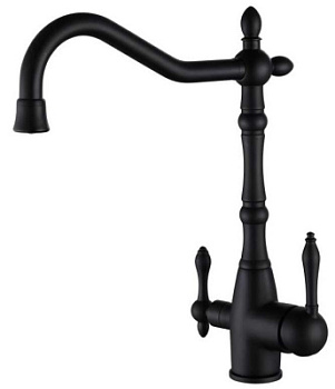 Смеситель для мойки Vivi Felice 1819-10 Nero opaco