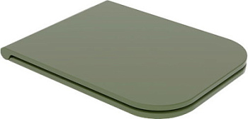 Крышка с сиденьем GSG Ceramic Design Brio BRCOPRSLTICR026 оливковый