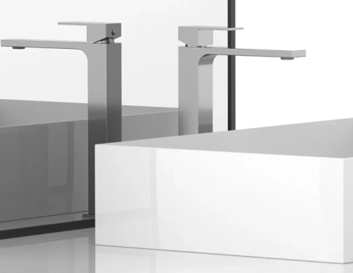 Смеситель для раковины Vincea Cube VBF-1C02CH