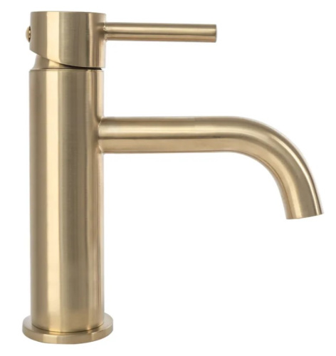 Смеситель для умывальника Rea Lungo Gold matt B4527