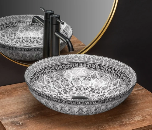 Умывальник Rea Arte dark grey U8002