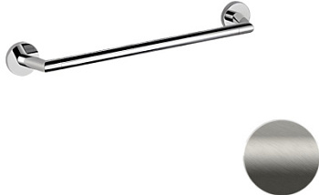 Полотенцедержатель 40 см Remer Guest GS40NPO, никель матовый брашированный