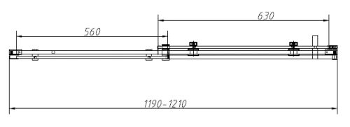 Душевая дверь Vincea Como-N VDS-4CN120CLB