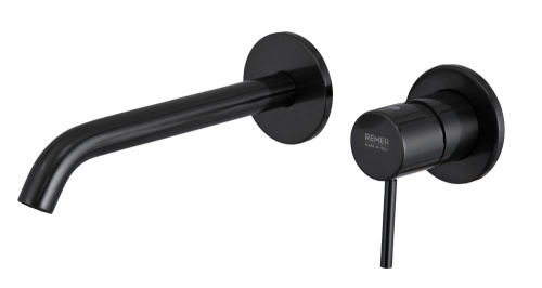 Смеситель для раковины Remer X Style X15PCFP, чёрный брашированный хром