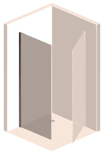 Душевой уголок Vincea Orta VSR-1O9090CLB