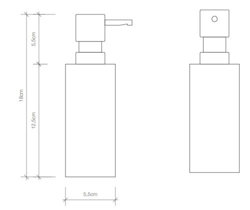 Дозатор для мыла Decor Walther Mikado SSP 0521260