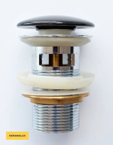 Донный клапан для раковины CeramaLux RD019 с переливом