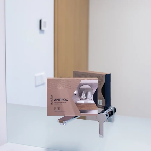 Набор против запотевания стеклянных и пластиковых поверхностей в ванной Hendlex Antifog HOME SET