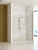 Душевая стенка Rea HUGO gold brush K6610