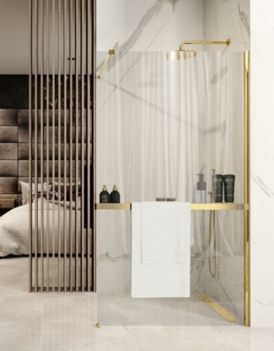 Полка для полотенец и аксессуаров Rea Evo Gold HOM-00653