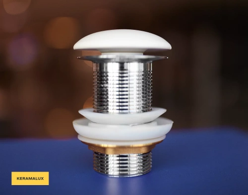 Донный клапан для раковины CeramaLux RD029MW без перелива