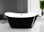Ванна акриловая Calani Lotus 170x80 White Black CAL-W3001