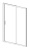 Душевая дверь Vincea Alpha VDS-3AL110CLG