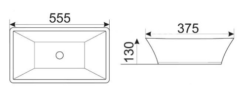 Умывальник CeramaLux 9212