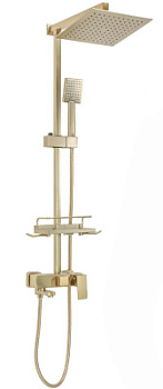 Душевая система Rea Jack Gold matt P7050