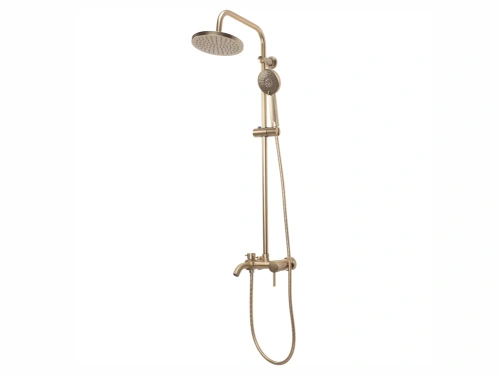 Душевая система Rea Luis Gold matt P7051