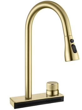 Смеситель для мойки Rea Conor gold matt B6312