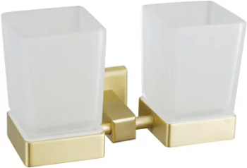 Подстаканник двойной настенный Vivi Felice FL1029 ORO OPACO