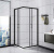Душевой уголок Calani Vito 80x80 Black CAL-K6002