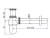 Сифон для раковины Gid G-56CH