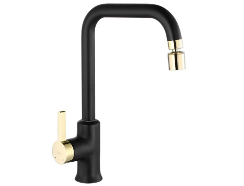 Смеситель для мойки Rea Polo Black Gold B9980