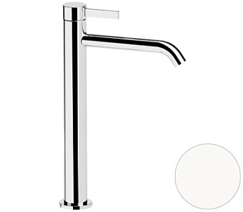 Смеситель для раковины Remer Metrica MC11LXLBO, белый матовый