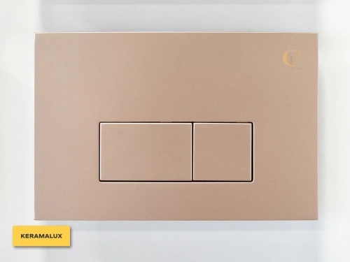 Кнопка смыва CeramaLux BC-016 шампань