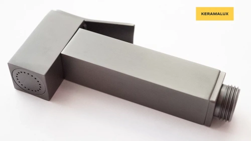 Гигиенический душ CeramaLux DBS/008 вороненая сталь