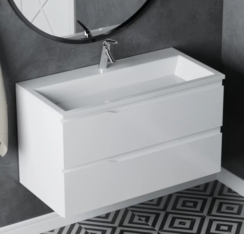 Тумба подвесная Vela Вектор 90П под Absolute