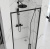 Душевая дверь Rea Rapid Swing black 90 K6409 Душевая дверь Rea Rapid Swing black 90 K6409