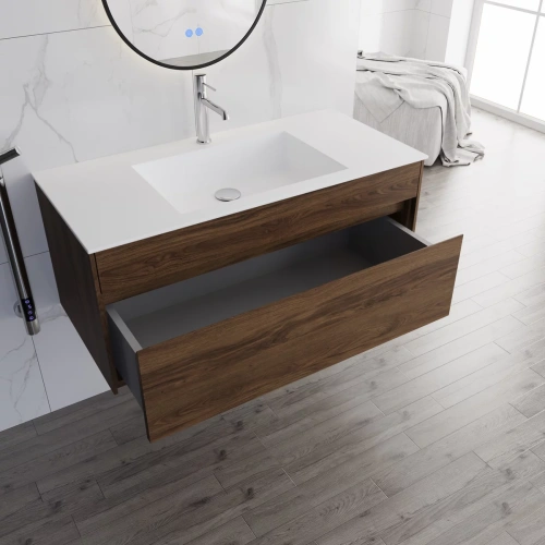 Тумба подвесная Vincea Chiara VMC-2C100CO C.Oak