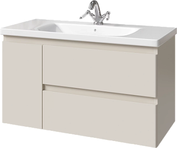 Тумба подвесная Caprigo Forte 100 36115L-SF023