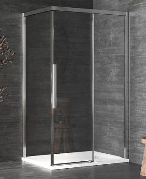 Душевой уголок Kolpa-San Libra DW 100X100-R silver brill transparent 516940