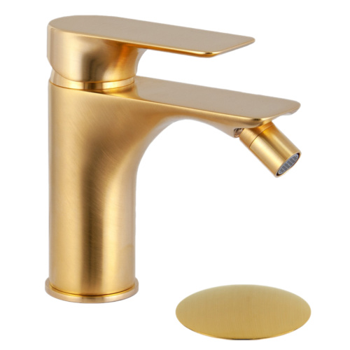 Смеситель для биде Remer Infinity I20BG, золото брашированное