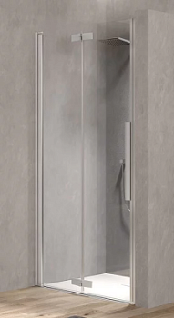 Душевая дверь Kolpa-San Polaris Fold N 100-L silver brill transparent 516370