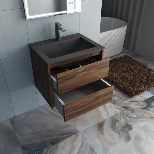 Тумба подвесная Vincea Gio VMC-2G600CO C.Oak