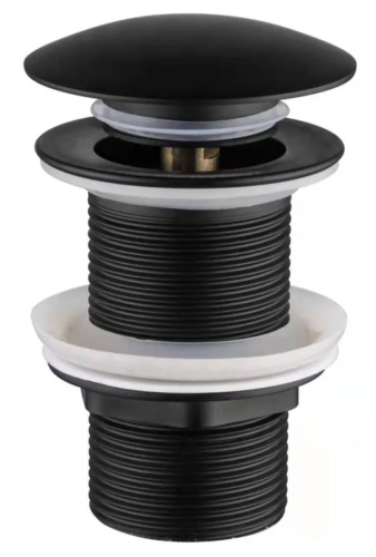 Донный клапан для раковины Vivi Felice V-5 nero Lucido