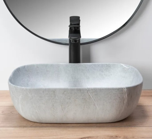 Умывальник Rea Livia Grey matt U3801