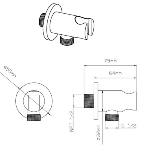 Душевая система Vincea Inspire VSFW-4I212GM