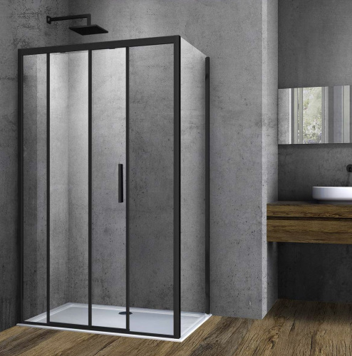 Душевой уголок Vincea Soft VSR-3SO9013CLB