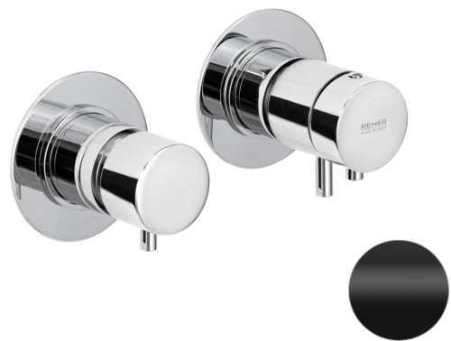 Смеситель для душа Remer X Style XT96NO, черный матовый