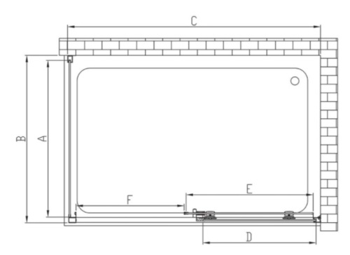 Душевой уголок Vincea Soft VSR-3SO8012CL